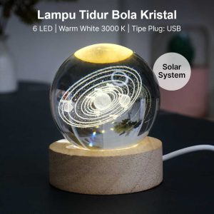 Lampu Tidur 3D 3W
