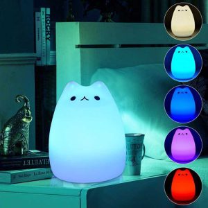 Lampu Tidur LED Model Kucing_OMLL4CWH