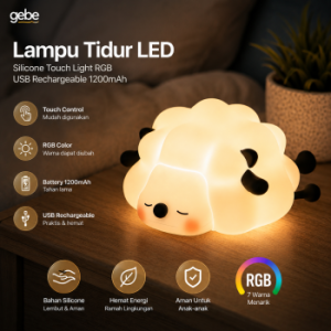Lampu Tidur LED RGB USB_7CLLHNWH